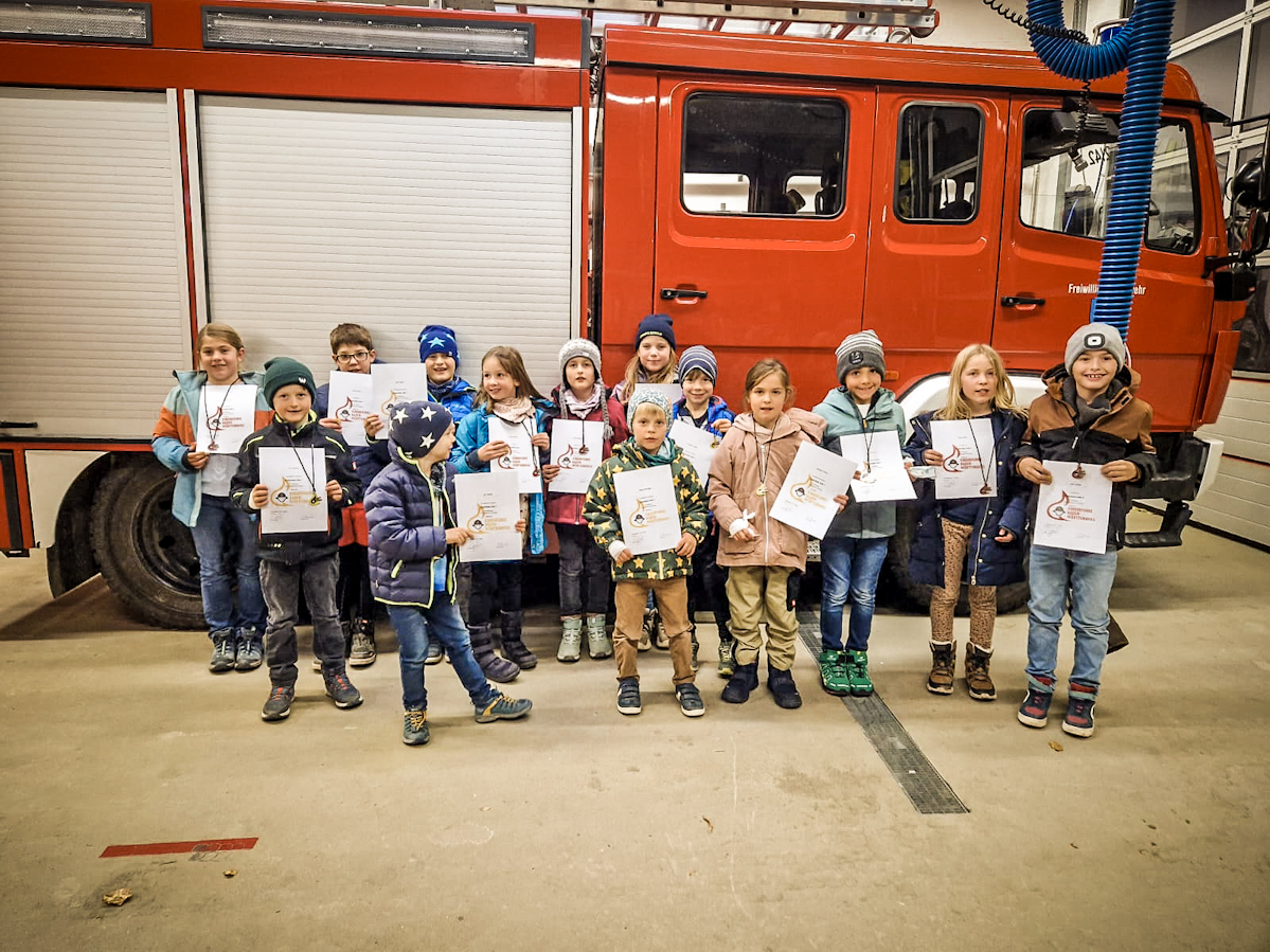 Kinderfeuerwehr - Kinderfunke I + II 2023